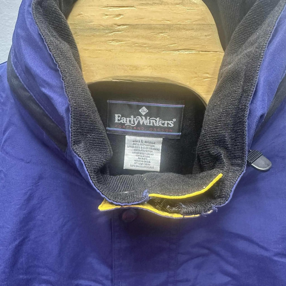 VTG Early Winters Alpenlite Jacket Men's Large NEW IN BAG Deadstock Ski Parka - Picture 3 of 14